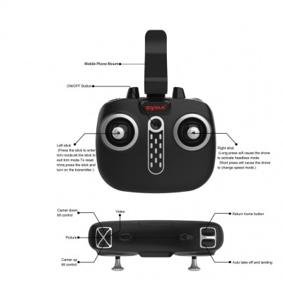 SYMA dron X31 GPS FPV 5G HD kamera gesta