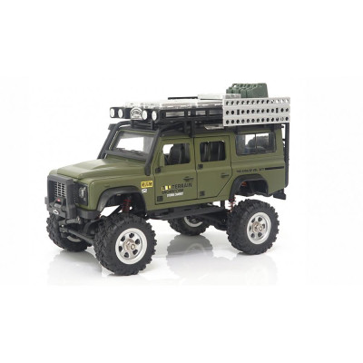 AMEWI D90X28 METALL SCALE Crawler 4WD 1:28 RTR zelený