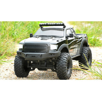 AMEWI RC DIRT CLIMBING PICKUP CRAWLER 4WD 1:10 RTR ČERNÝ