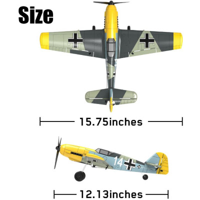 S-Idee RC letadlo Volantex BF-109