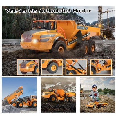 DOUBLE E RC kloubový dumper VOLVO A40G 1:26