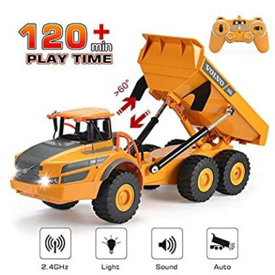 DOUBLE E RC kloubový dumper VOLVO A40G 1:26