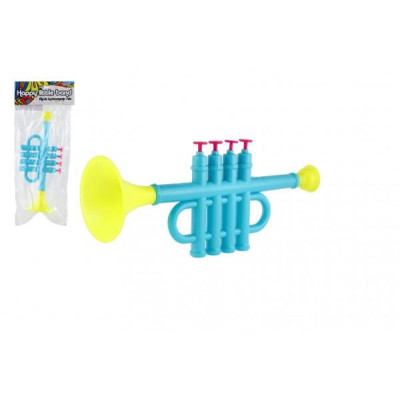 Rúrka/Trumpeta plast 25cm 2 farby v sáčku