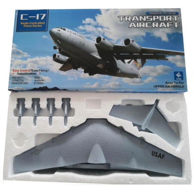 RC letadlo Boeing C-17 RTF, rozpětí 373mm, gyroskopická stabilizace