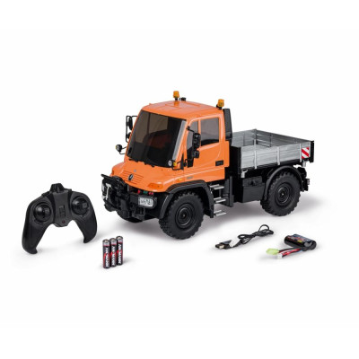 Tamiya-Carson MB Unimog U300 1:12 RTR oranžový