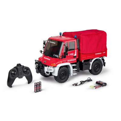 Tamiya-Carson MB Unimog U300 1:12 RTR hasiči