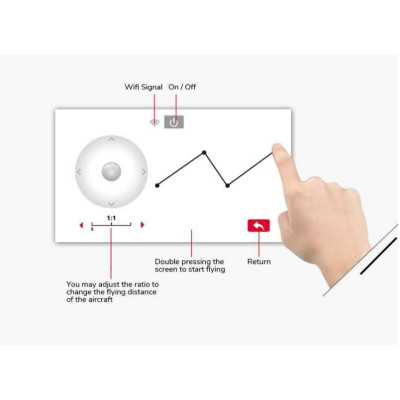 Syma dron X15W černá BAZAR.