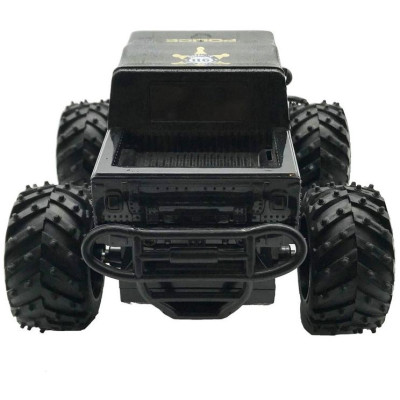 Rayline RC auto POLICE S.W.A.T. Rock Crawler Jeep 1:16 černá BAZAR