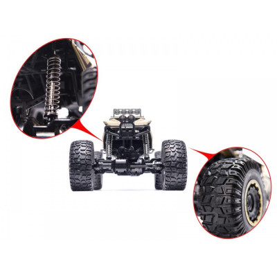 RC ROCK CRAWLER 2,4GHZ 1:8 51CM černý