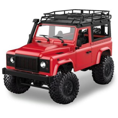 AMEWI RC auto D90 Rock Crawler Defender 1:12 červená BAZAR