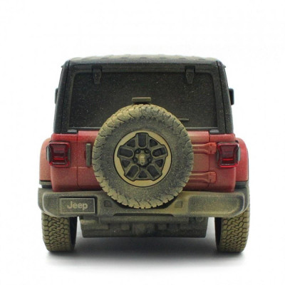 Rastar RC auto Jeep Wrangler Rubicon 1:24 červená