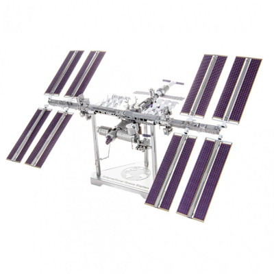 Luxusní ocelová stavebnice Mezinárodní vesmírná stanice Premium Series (ISS) ICX140