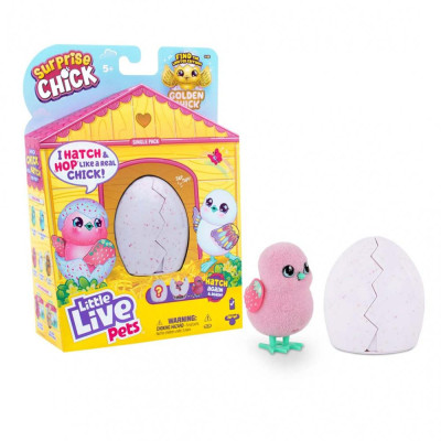 Invento Little Live Pets Chick Pink - růžové kuřátko