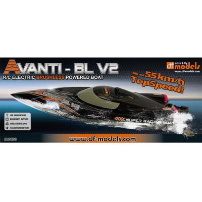 DF models RC loď AVANTI BL V2 RTR