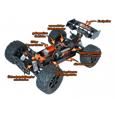 TWISTER Truggy 1:10XL RTR Brushed