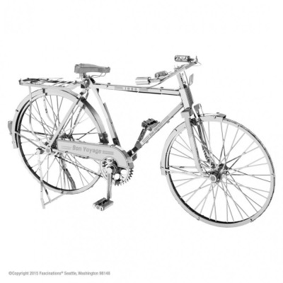 Metal Earth Luxusní ocelová stavebnice Bon Voyage Bicycle