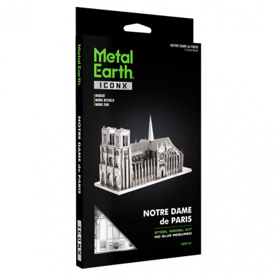 Metal Earth Luxusní ocelová Notre Dame