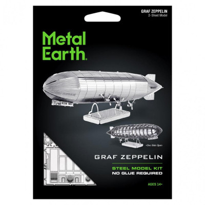 Metal Earth Luxusní ocelová stavebnice Vzducholoď Graf Zeppelin