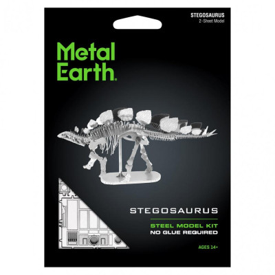 Metal Earth Luxusní ocelová stavebnice Stegosaurus