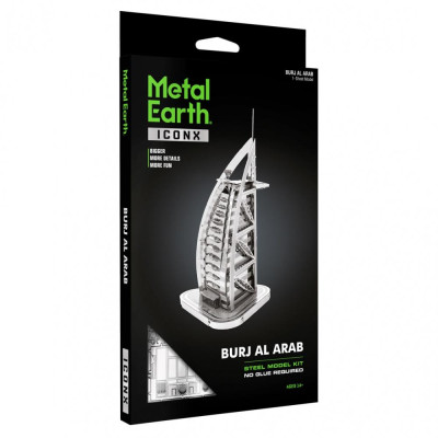 Metal Earth Luxusní ocelová stavebnice Burj Al Arab