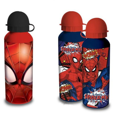 Siva láhev na pití  Spider - Man 500 ml
