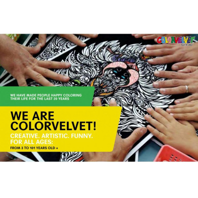 Colorvelvet Sametový obrázek Čajový ceremoniál 47x35cm