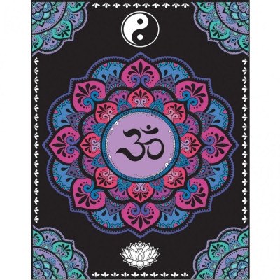 Colorvelvet Sametový obrázek Mandala 21x29,7cm