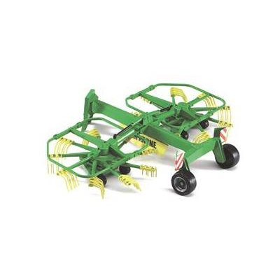 Siva Přívěs Krone obraceč sena 1:16 za traktor Claas 1:16 BAZAR