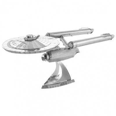 Metal Earth Luxusní ocelová stavebnice Star Trek NCC-1701