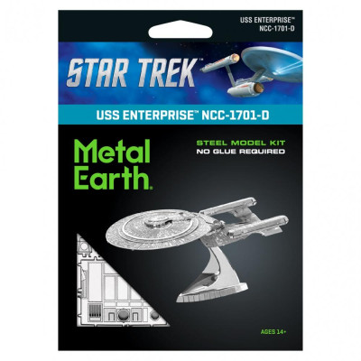 Metal Earth Luxusní ocelová stavebnice Star Trek NCC-1701D USS Enterprise