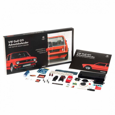 Franzis adventní kalendář Volkswagen  VW Golf GTI se zvukem 1:43