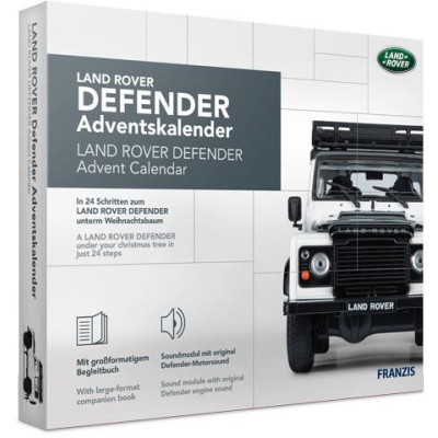 Franzis adventní kalendář Land Rover Defender se zvukem 1:43