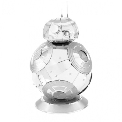 Metal Earth Luxusní ocelová stavebnice Star Wars EP 7 BB8