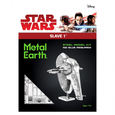 Metal Earth Luxusní ocelová stavebnice Star Wars Slave I