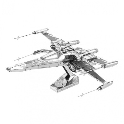 Metal Earth Luxusní ocelová stavebnice Star Wars   EP 7 PD stíhačka X-Wing