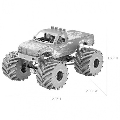 Metal Earth Luxusní ocelová stavebnice Monster Truck