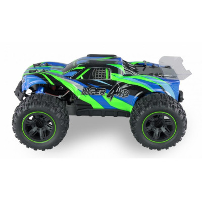 AMEWI Hyper Go Truggy 4WD 1:16 RTR brushed, LED, zelenomodrý