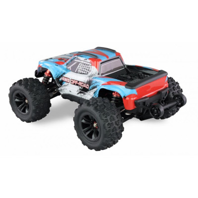 AMEWI Hyper Go Monster Truck brushless 4WD 1:16 RTR, modrobílý