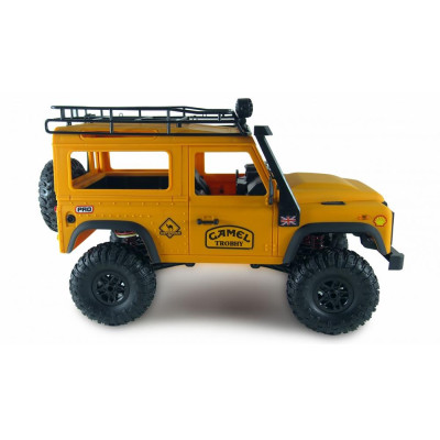 Amewi RC crawler D90 Defender prporcionální, 1:12 camel trophy