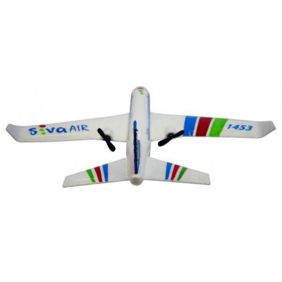 RC Airbus RTF s gyroskopickou stabilizací,  2,4 GHz  modrý