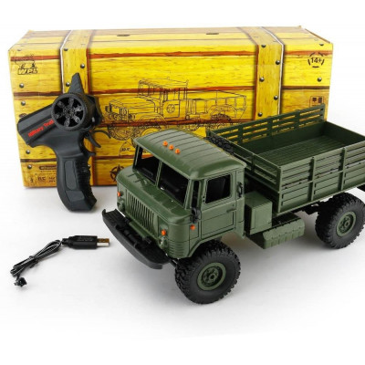 Vojenský truck 1:16 zelený