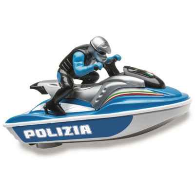 RE.EL Toys Vodní skútr policejní na baterie