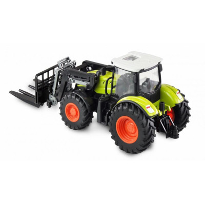 Amewi RC Traktor čelní nakladač s  XL příslušenstvím, světla, zvuk, 1:24