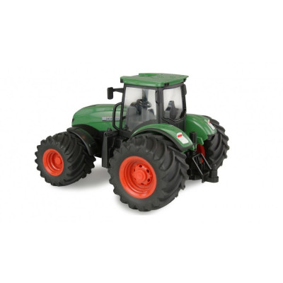 Amewi RC Traktor 2,4 Ghz se sklápěcím přívěsem, světla, zvuk 1:24