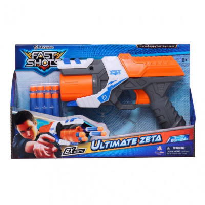 Invento pistole Rychlé střely Ultimate Zeta Foam Launcher