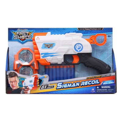 Invento pistole Rychlé střely Sigman Recoil Foam Launcher