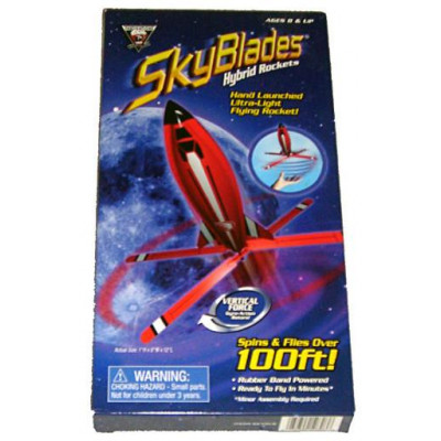 SkyBlades Hybrid Rockets s gumovým pohonem