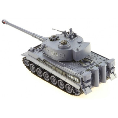 Bojový tank German Tiger s interaktivní věží 1:28 2,4Ghz