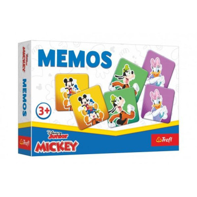 Pexeso papierové Mickey Mouse spoločenská hra 30 kusov v krabici 21x14x4cm