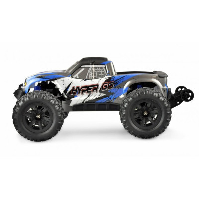 AMEWI Hyper Go Monster Truck s GPS 4WD 1:16 RTR. brushed, LED, modrý